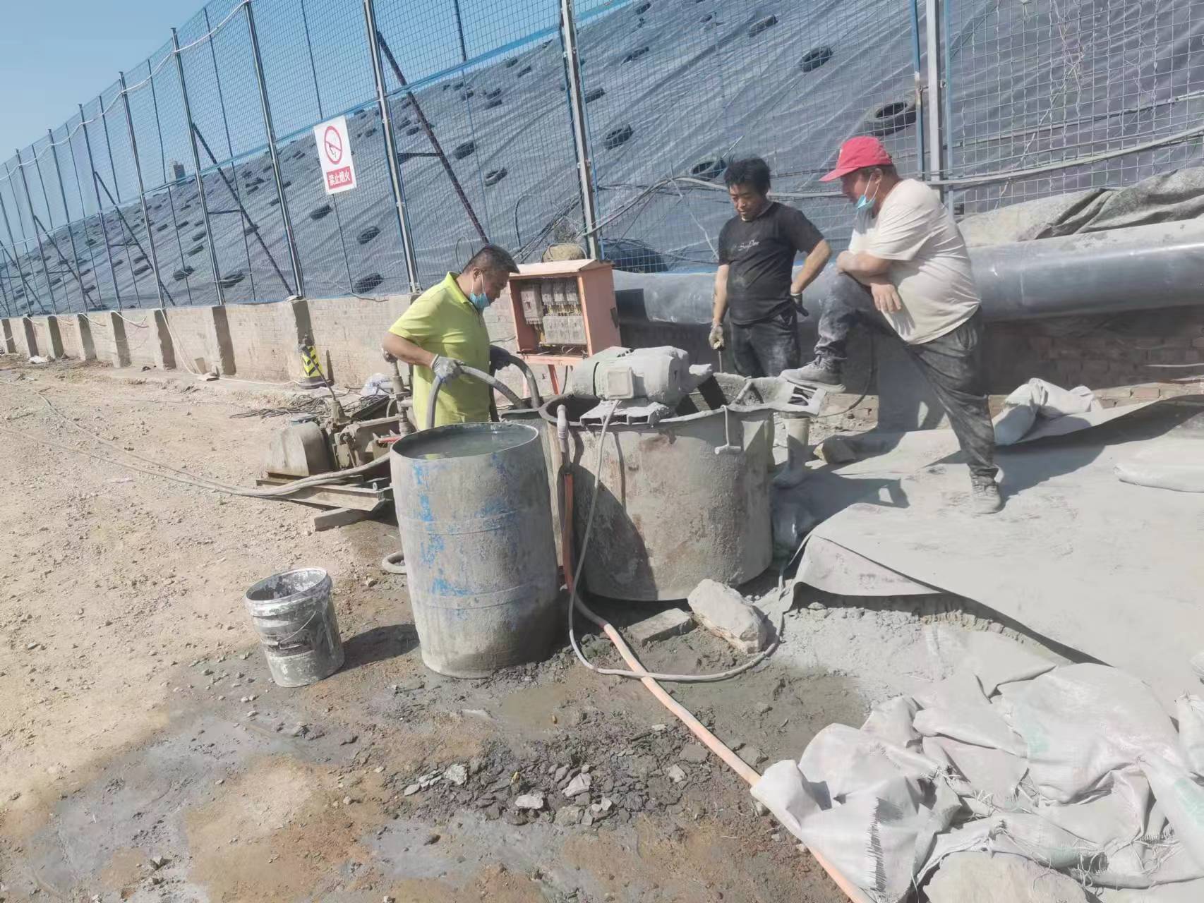 武城袖阀管注浆